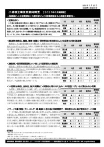 2025年6月期景気動向調査結果のサムネイル